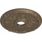 Ekena Millwork Antioch Ceiling Medallion (Fits Canopies up to 3 1/2"), 18"OD x 3 1/2"ID x 1 3/8"P, Warm Silver CM18SEWSS - alternate 3